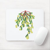 Tapis De Souris mistletoe rouge (Avec souris)