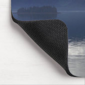 Tapis De Souris Misty Alaskan Sea dans les tons bleu (Coin)