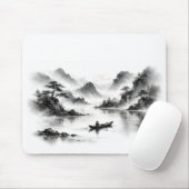 Tapis De Souris Misty Lake Mousepad (Avec souris)