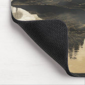 Tapis De Souris Misty Mountain Black & Gold (Coin)