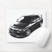 Tapis De Souris MIT Lancer Evo IX strié (Avec souris)