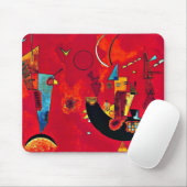 Tapis De Souris Mit und Gegen, art populaire de Wassily Kandinsky  (Avec souris)