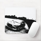 Tapis De Souris Mitsubishi Lancer Evo X (Avec souris)