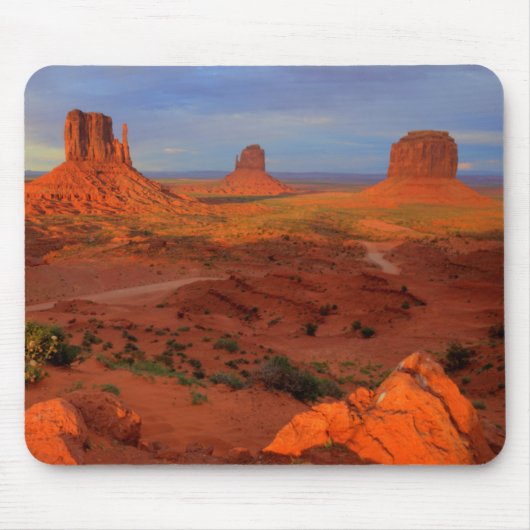 Tapis De Souris Mittens, Monument valley, AZ (Devant)