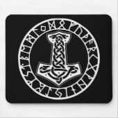 Tapis De Souris Mjölnir Thor’s Hammer 0022 #USAPatriotGraphics © (Devant)