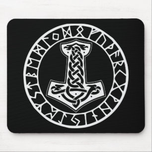 Tapis De Souris Mjölnir Thor’s Hammer 0022 #USAPatriotGraphics ©