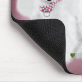 Tapis De Souris Mlle Elegant Poodle Mousepad (Coin)
