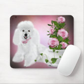 Tapis De Souris Mlle Elegant Poodle Mousepad (Avec souris)