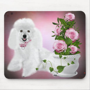Tapis De Souris Mlle Elegant Poodle Mousepad