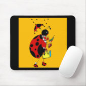 Tapis De Souris Mlle Ladybug (Avec souris)