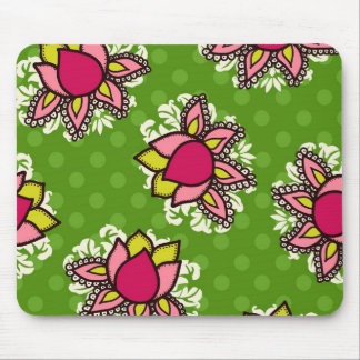 Tapis De Souris Mlle Modd Vintage Lacey MousePad en vert