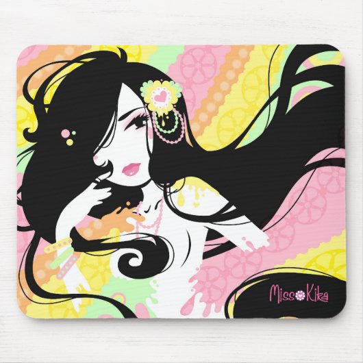 Tapis De Souris Mlle Sherbet (Devant)