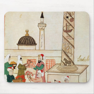 Tapis De Souris Mme 1671 un bazar à Istanbul, c.1580