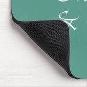 Tapis De Souris Mme et Mme Typographie (Coin)