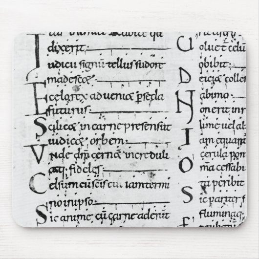 Tapis De Souris Mme Latin Lectionary (Devant)