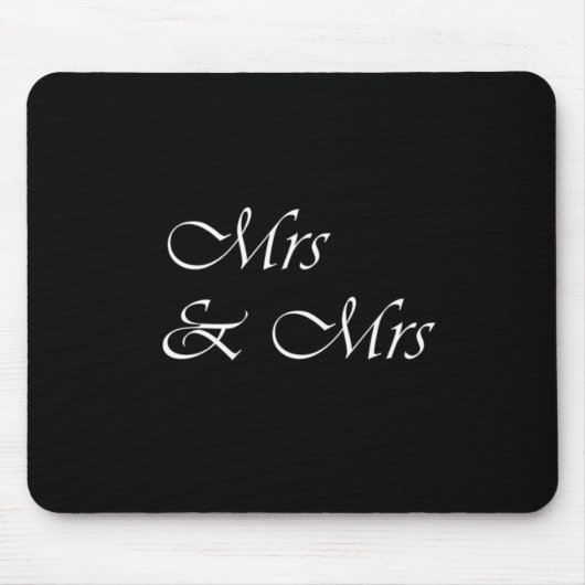 Tapis De Souris Mme & Mme (Devant)