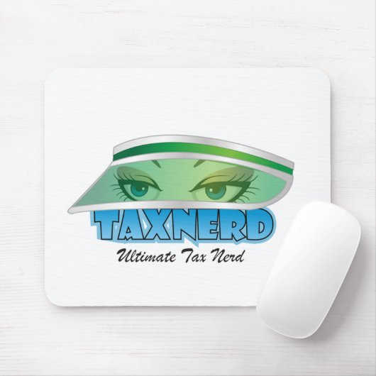 Tapis De Souris Mme TaxNerd Mousepad (Avec souris)