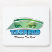 Tapis De Souris Mme TaxNerd Mousepad (Devant)