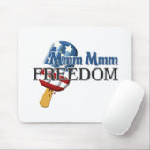 Tapis De Souris Mmm liberté Mmm (Avec souris)
