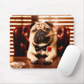 Tapis De Souris Mobster Dog (Avec souris)