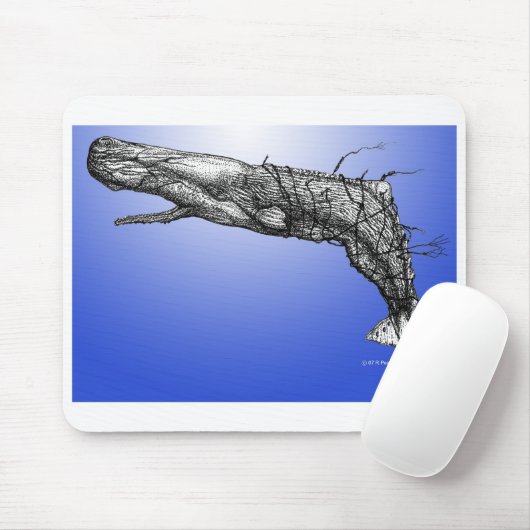 Tapis De Souris Moby Dick Mousepad (Avec souris)