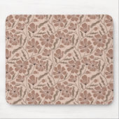 Tapis De Souris Mocha Mousse Boho motif floral (Devant)