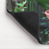 Tapis De Souris Mockingbird à Birdbath (Coin)