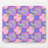 Tapis De Souris Mod Pastel Bubbles Et Blobs (Devant)