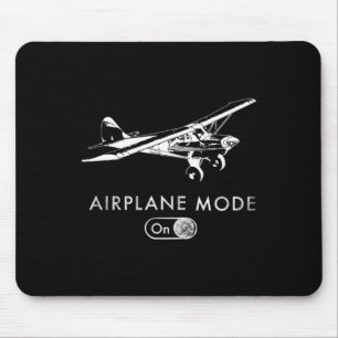 Tapis De Souris Mode Avion Pilote Super Bush Cub 