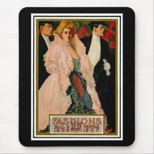 Tapis De Souris Mode Edwardien