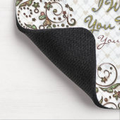 Tapis De Souris Mode florale 11 Mousepad (Coin)