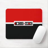 Tapis De Souris Mode Focus (Avec souris)
