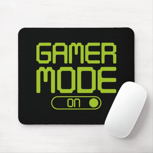 Tapis De Souris Mode Gamer activé (Avec souris)