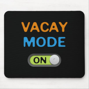 Tapis De Souris Mode Vacances Sur Plage Palmiers Croisière Ambianc