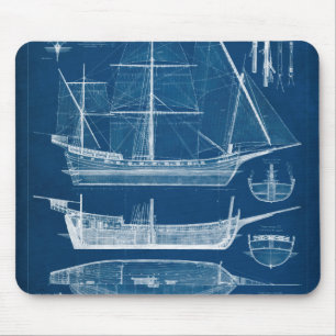 Tapis De Souris Modèle antique I de bateau
