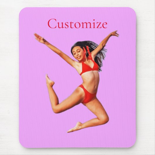 Tapis De Souris Modèle Bikini de danse Thunder_Cove (Devant)