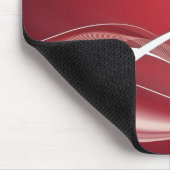 Tapis De Souris Modèle blanc rouge de Mousepad (Coin)