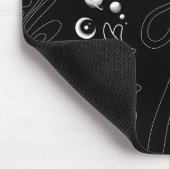Tapis De Souris Modèle d'art de ligne spatiale (Coin)