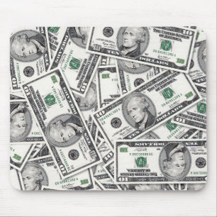 Tapis De Souris Modèle de billet de 10 $