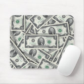 Tapis De Souris Modèle de billet de 2 dollars (Avec souris)