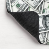 Tapis De Souris Modèle de billet de vingt dollars (Coin)