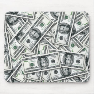Tapis De Souris Modèle de billet de vingt dollars