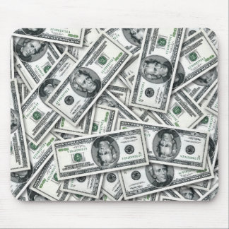 Tapis De Souris Modèle de billet de vingt dollars