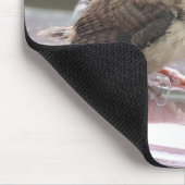 Tapis De Souris Modèle de cheveux de bébé usé (Coin)