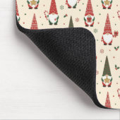 Tapis De Souris Modèle de fête de gnome de Noël (Coin)