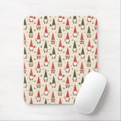 Tapis De Souris Modèle de fête de gnome de Noël (Avec souris)