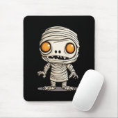 Tapis De Souris Modèle de momie d'Halloween (Avec souris)