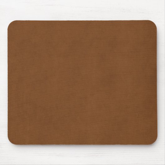 Tapis De Souris Modèle de parchemin de brun de cuir bronzé par cru (Devant)