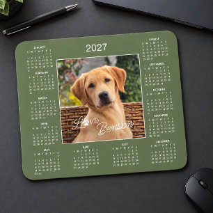 Tapis De Souris Modèle de photo de meilleur ami personnalisé Calen