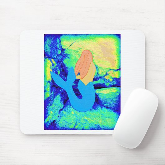 Tapis De Souris modèle de sirène (Avec souris)